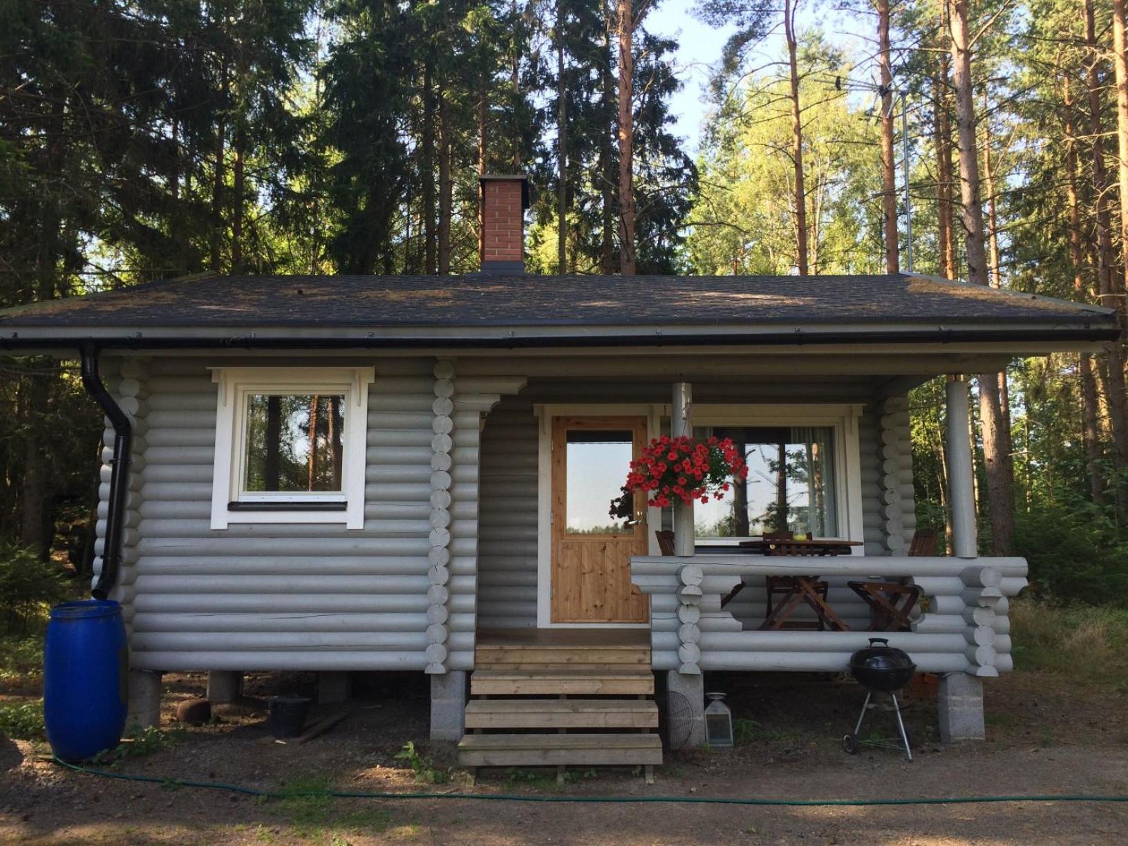 Tamminiemen Lomamoekit Villa Кустави Екстериор снимка